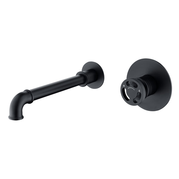 Single-Handle Wall-Mounted Bathroom Faucet for Modern Elegance - Modland
