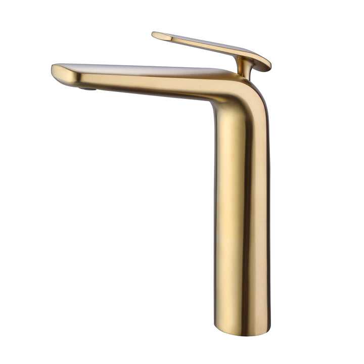 Deck Mounted Single Hole Bathroom Faucet Gold/Black - Modland
