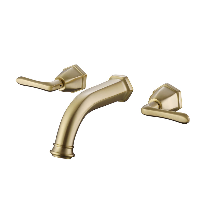 2-Handle Newly Trendy Wall Mounted Bathroom Faucet - Modland