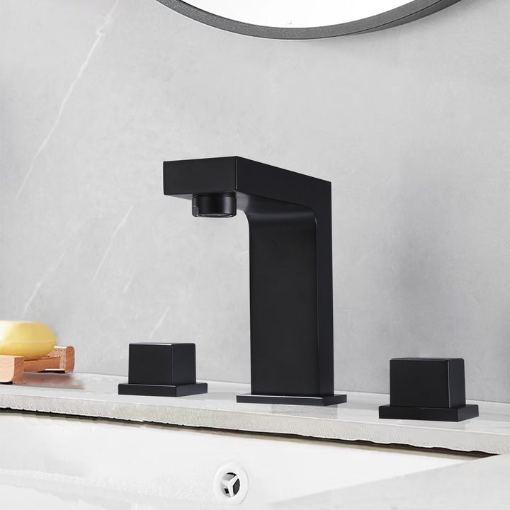 Elegance in Simplicity: Two-Handle Widespread Bathroom Faucet for Timeless Style - Modland