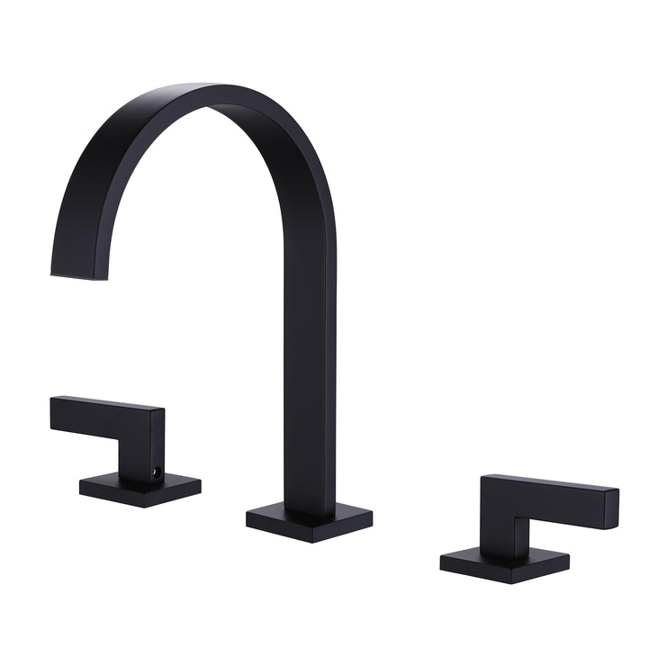 Elegance and Function Combined: High Arc Two-Handle Widespread Bathroom Faucet - Modland
