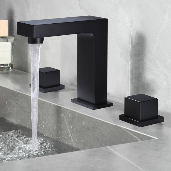 Elegance in Simplicity: Two-Handle Widespread Bathroom Faucet for Timeless Style - Modland