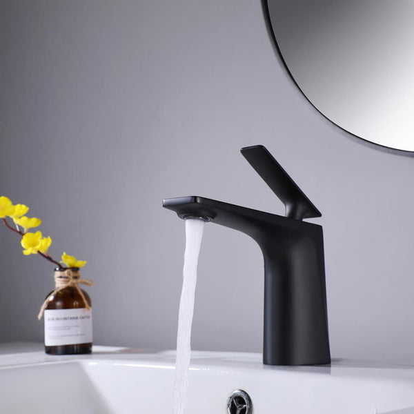 Deck Mounted Single Handle Bathroom Sink Faucet - Modland