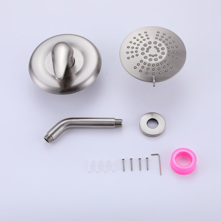 Pressure Balanced 5-Function Shower Faucet with Rough-in Valve - Modland