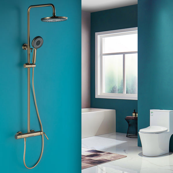 Trendy Design Multi-Function Complete Shower System With Rough-in Valve - Modland