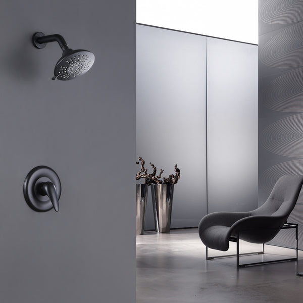 Pressure Balanced 5-Function Shower Faucet with Rough-in Valve - Modland