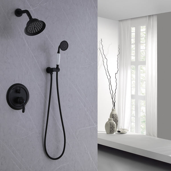 Wall Mounted Pressure Balance Shower System-Includes Rough-in Valve - Modland