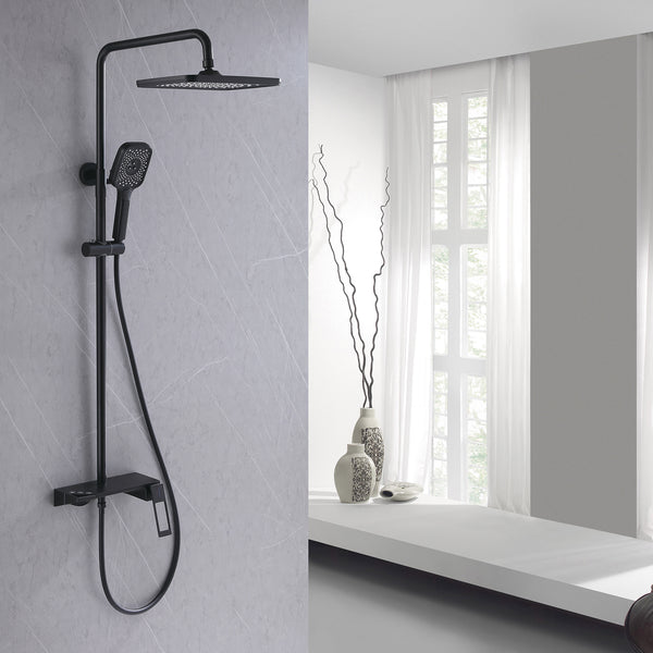 Multi-Function Shower System with Rough-In Valve for a Trendy Bathroom Upgrade - Modland
