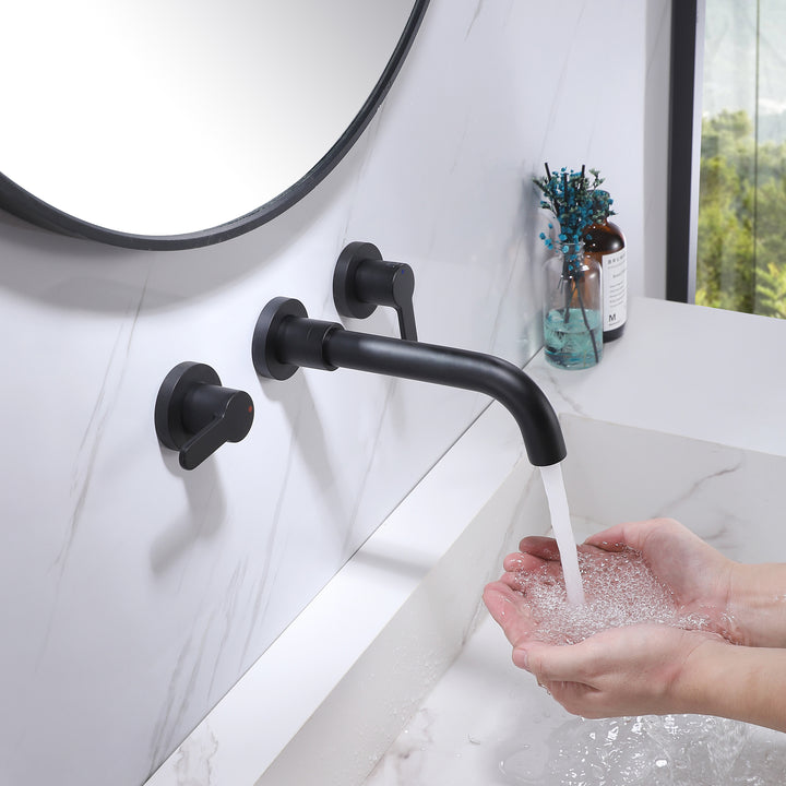 Stay Ahead of Trends: Newly Trendy 2-Handle Wall Mounted Bathroom Faucet - Modland