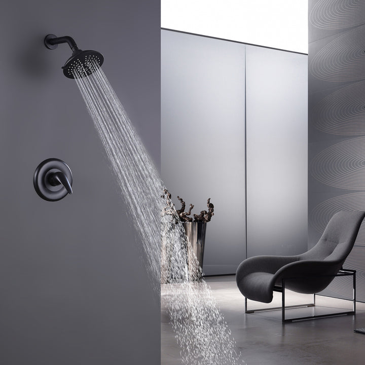 Pressure Balanced 5-Function Shower Faucet with Rough-in Valve - Modland