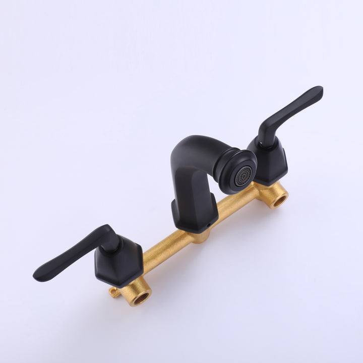 2-Handle Newly Trendy Wall Mounted Bathroom Faucet - Modland