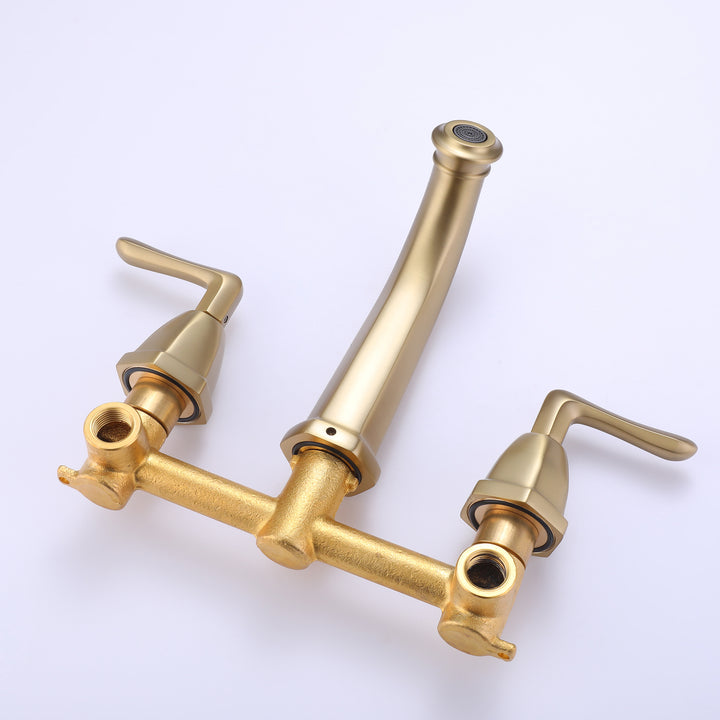 2-Handle Newly Trendy Wall Mounted Bathroom Faucet - Modland