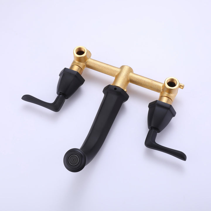 2-Handle Newly Trendy Wall Mounted Bathroom Faucet - Modland