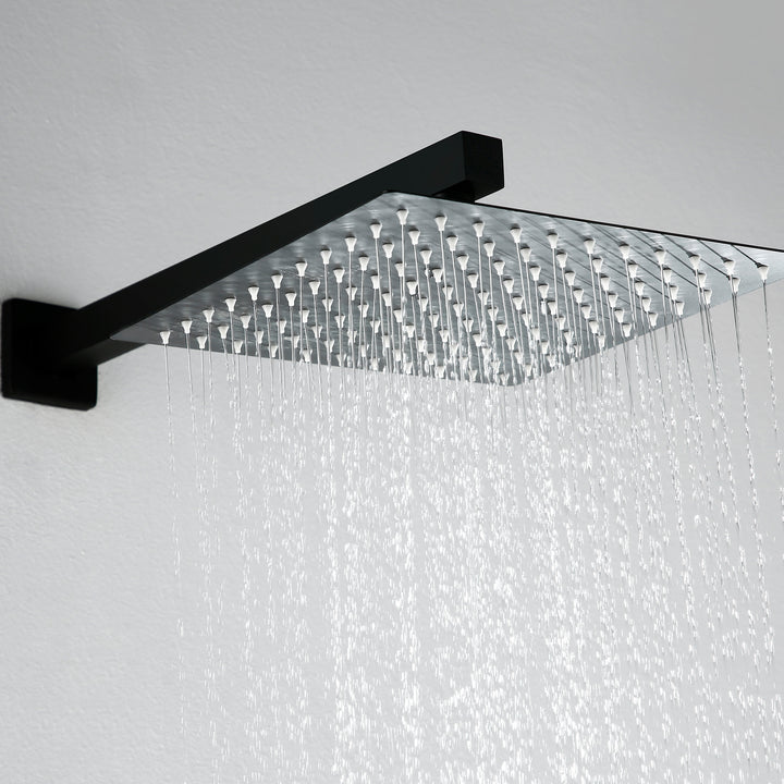10-Inch Rain Shower System: Wall-Mounted with Rough-In Valve - Modland