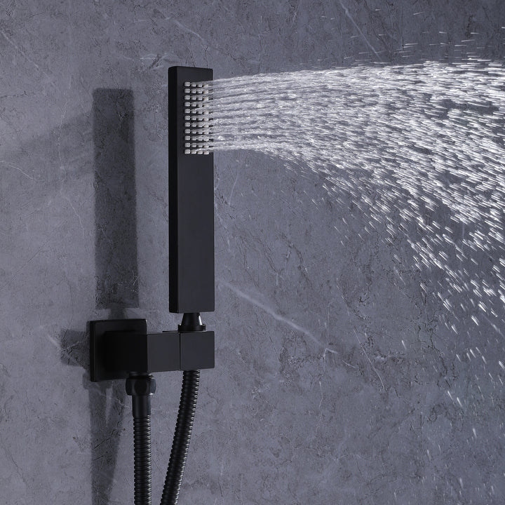 Unparalleled Luxury: Thermostatic Complete Shower System with Rough-In Valve - Modland