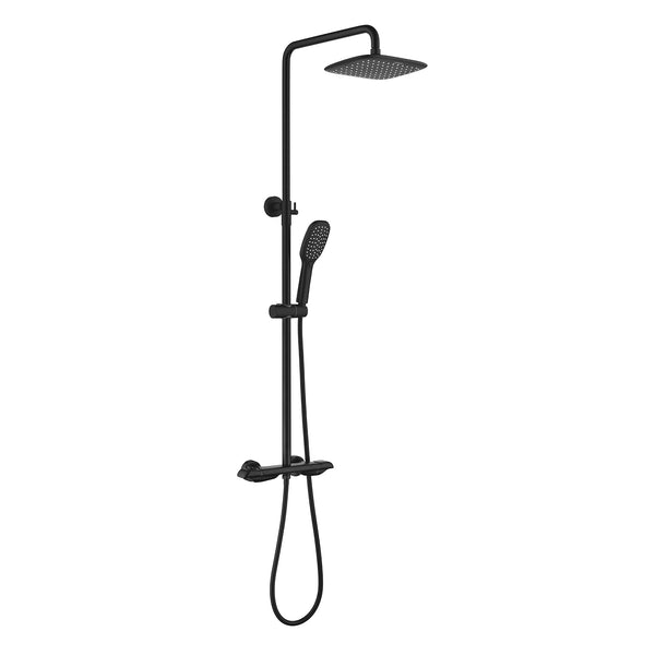 Luxury Thermostatic Complete Shower System With Rough-In Valve
