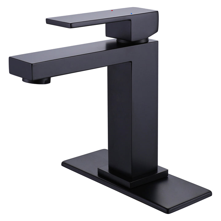 Deck Mounted Single Hole Bathroom Faucet With 6-inch Deck Plate - Modland