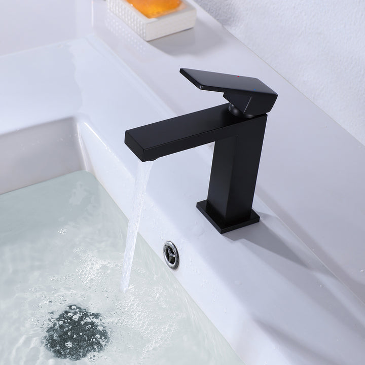 Deck Mounted Single Hole Bathroom Faucet With 6-inch Deck Plate - Modland