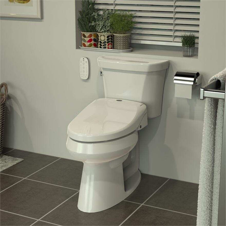 Soft Close and Heated Smart Bidet Toilet Seat for Elongated Toilets with Remote and Lighted - Modland