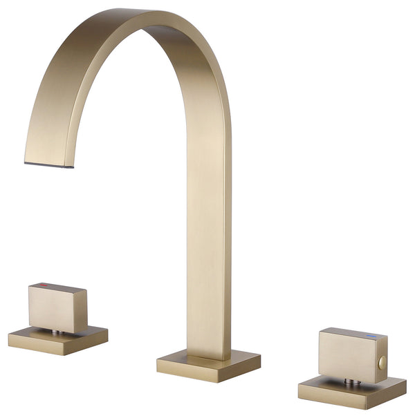 Elevate Your Bathroom Decor with an Elegant Widespread Bathroom Faucet
