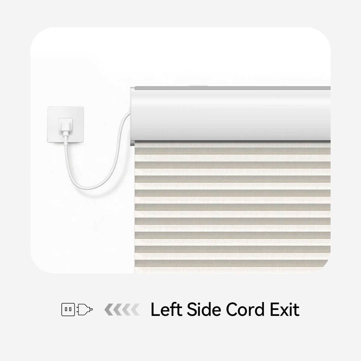 Left Side Cord Exit