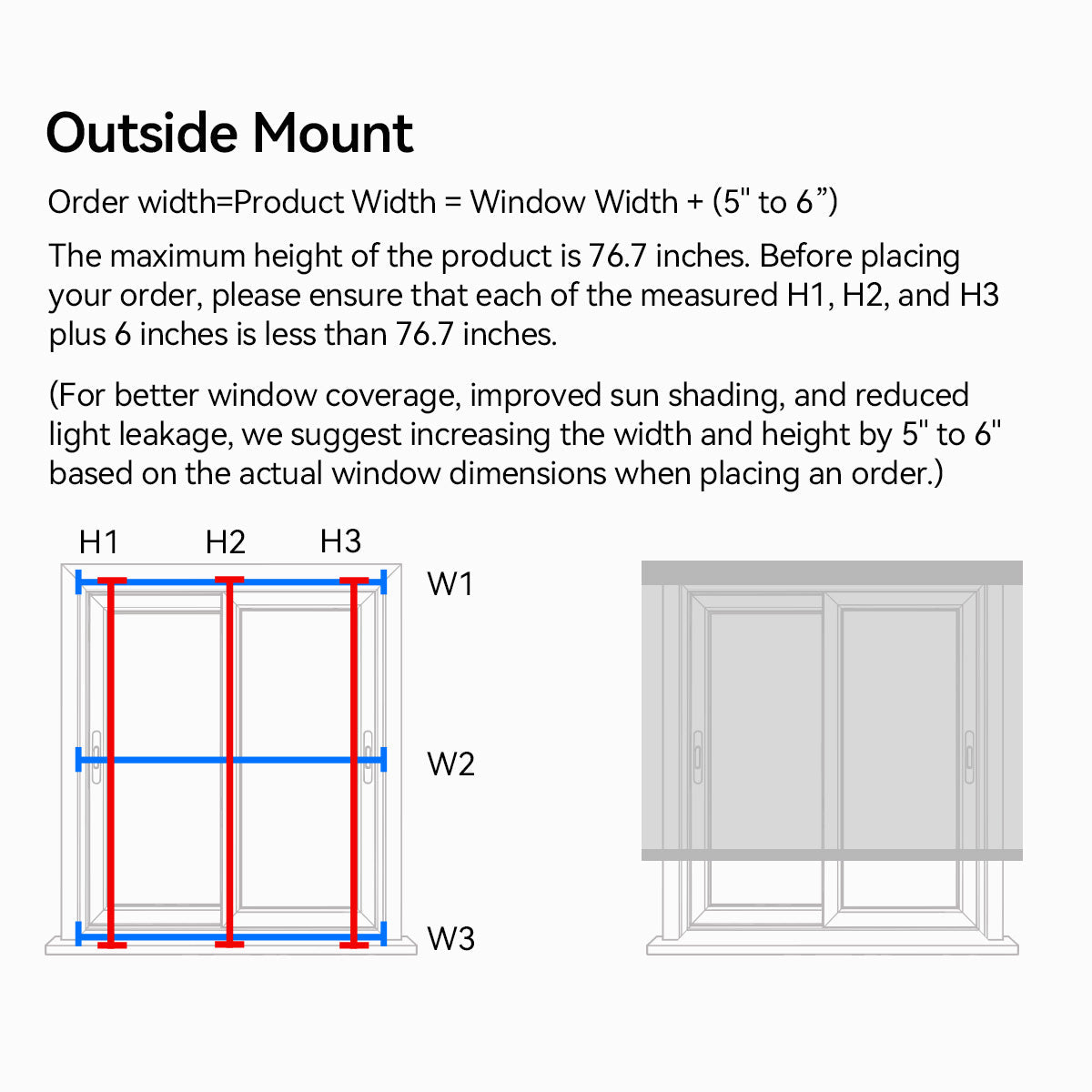 Outside Mount