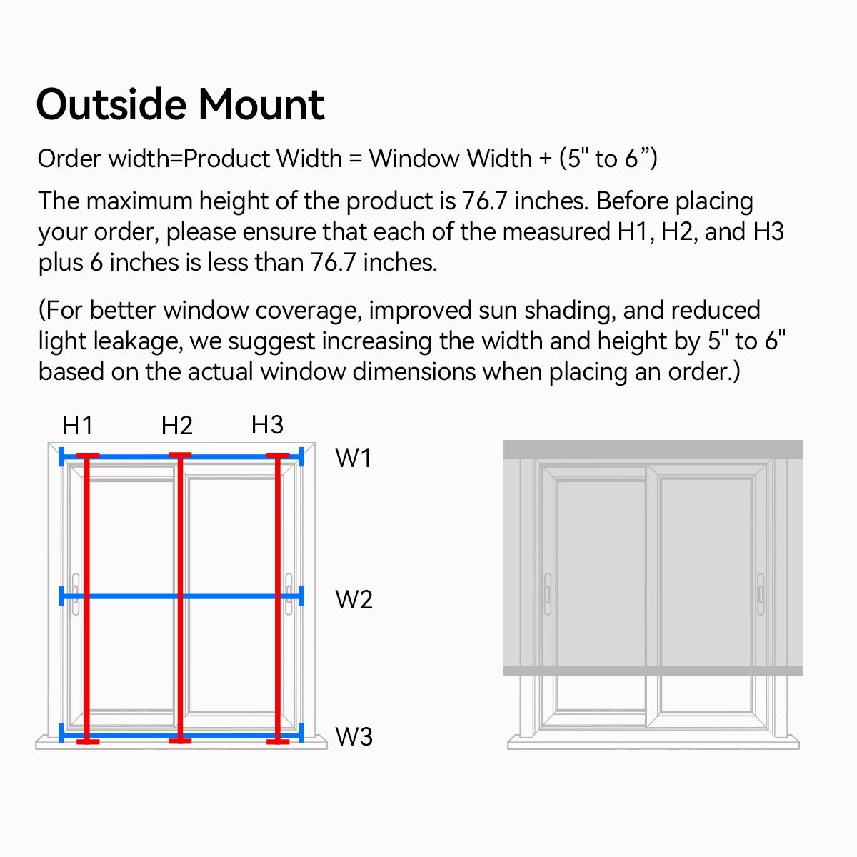Outside Mount